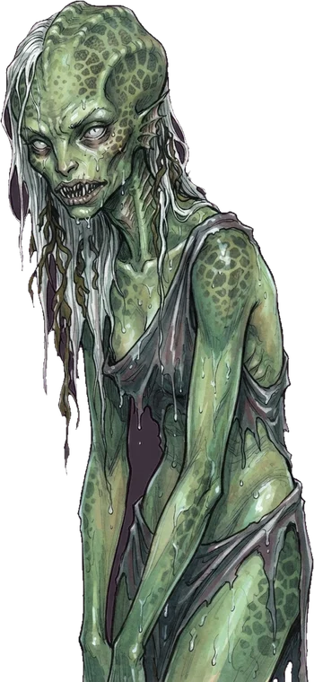 The Green Siren — same species, different animal