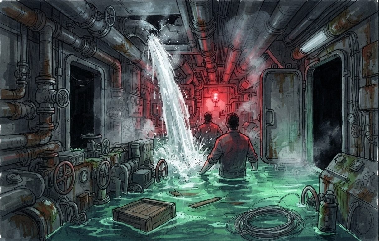 The Flooded Compartment — concept art