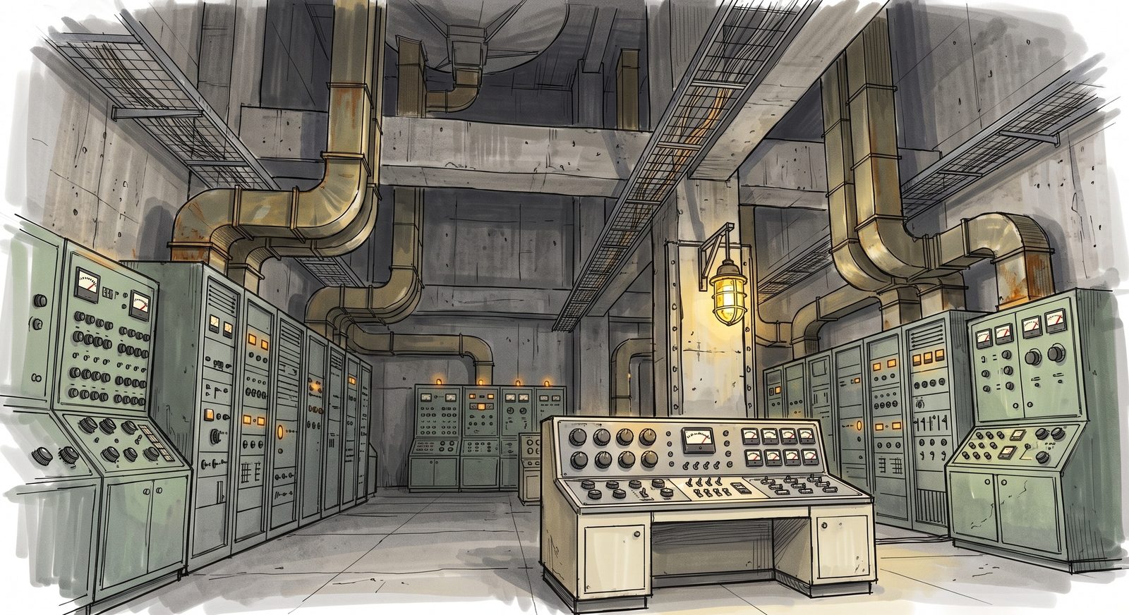 The Receiving Hall — concept art