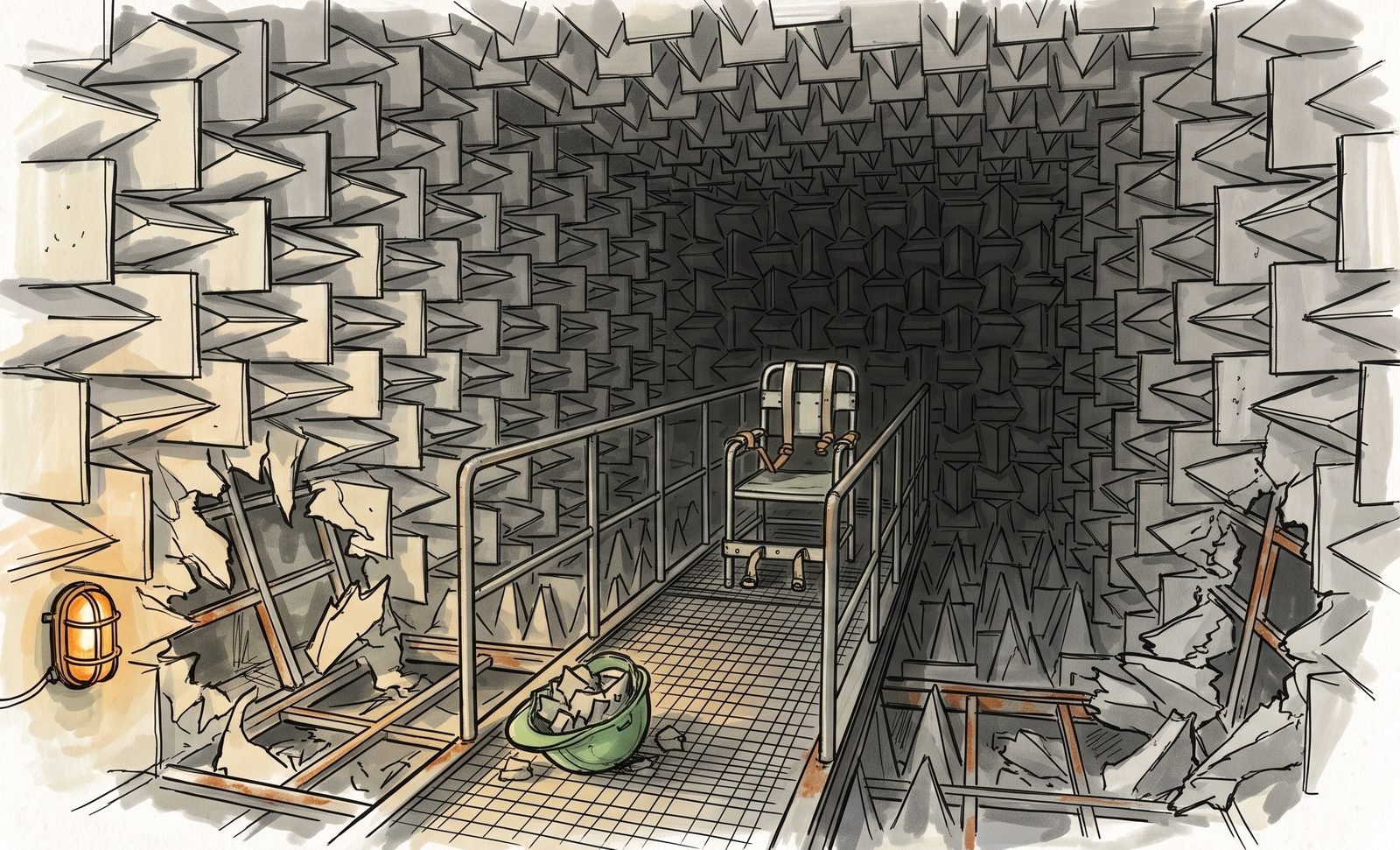 The Test Chamber — concept art
