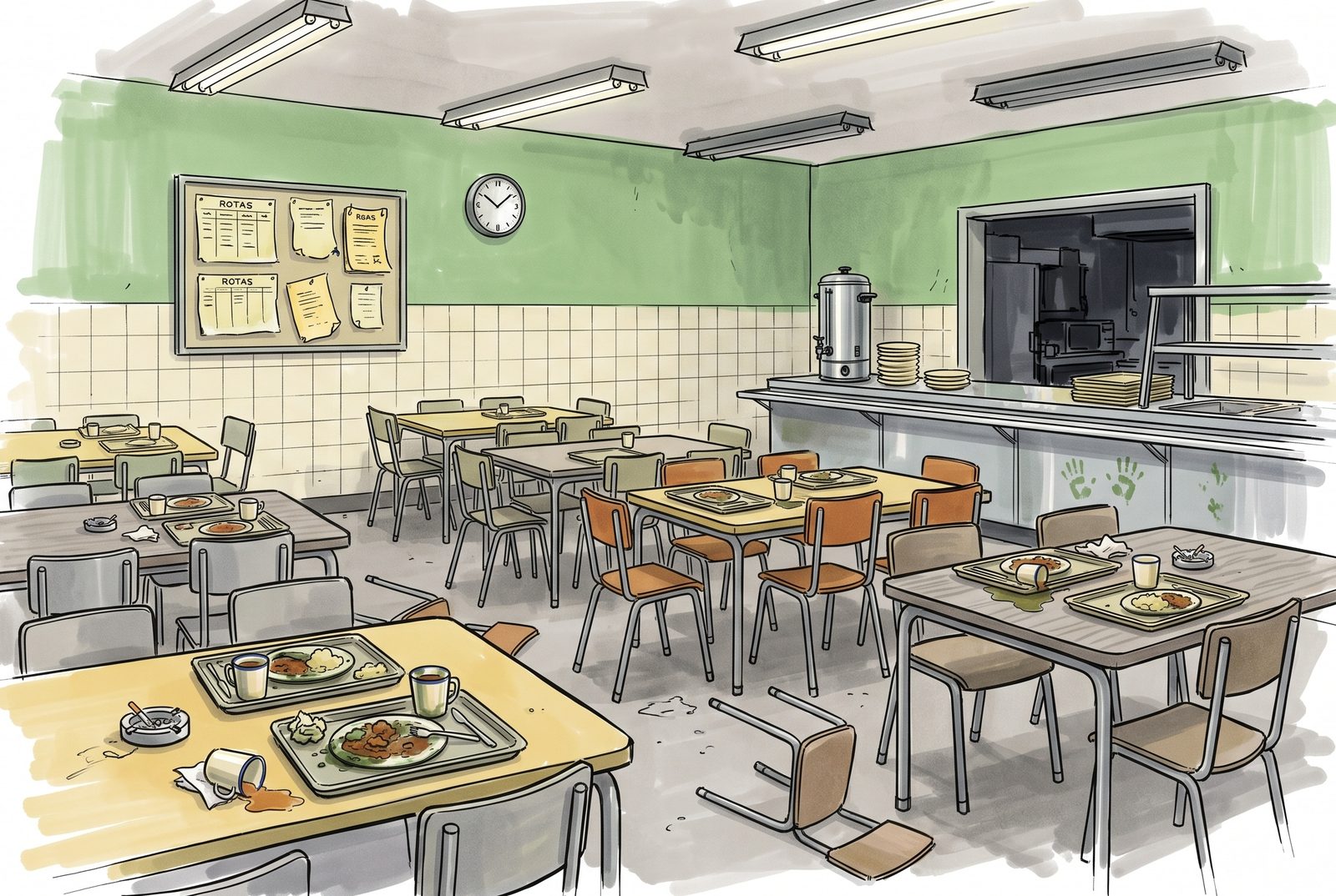The Canteen — concept art