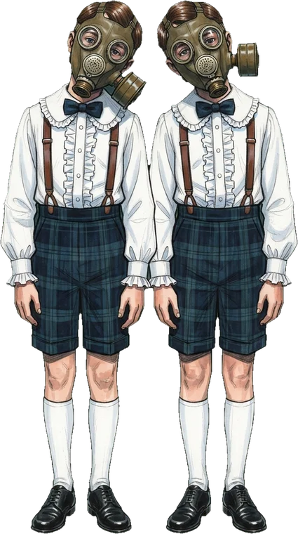 The Twins — identical, unhurried