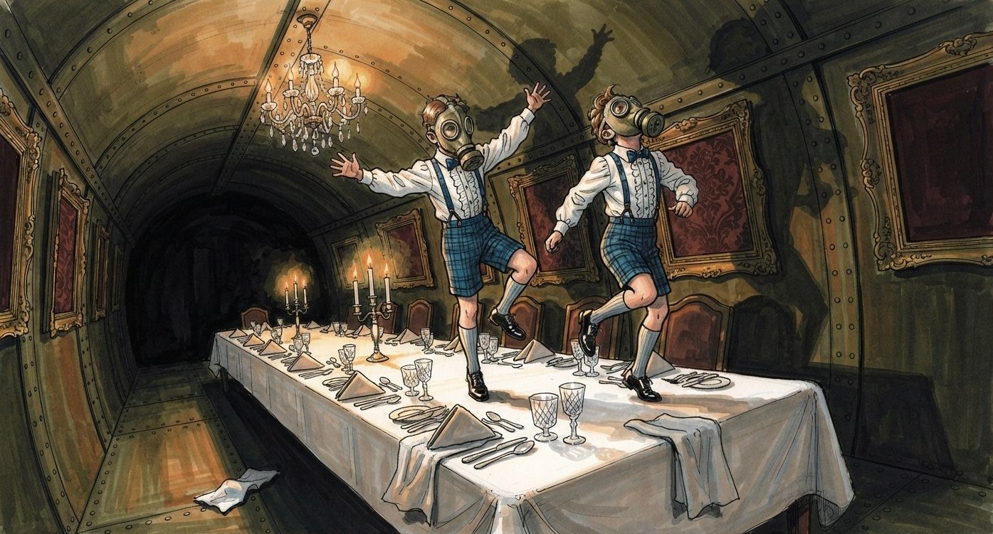 The Twins, mid-performance