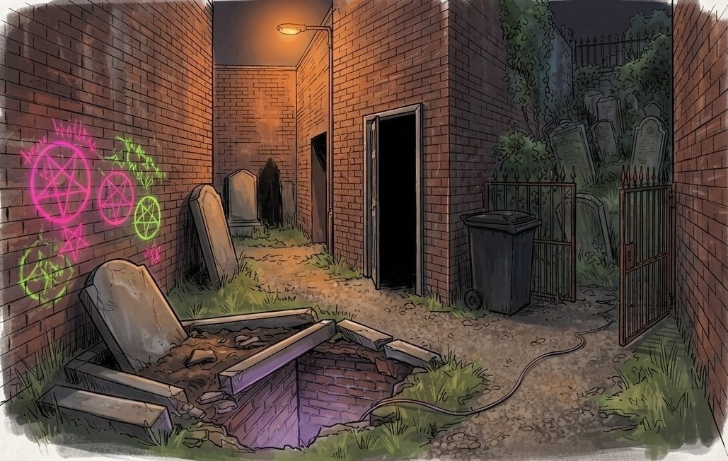 The Graveyard — concept art