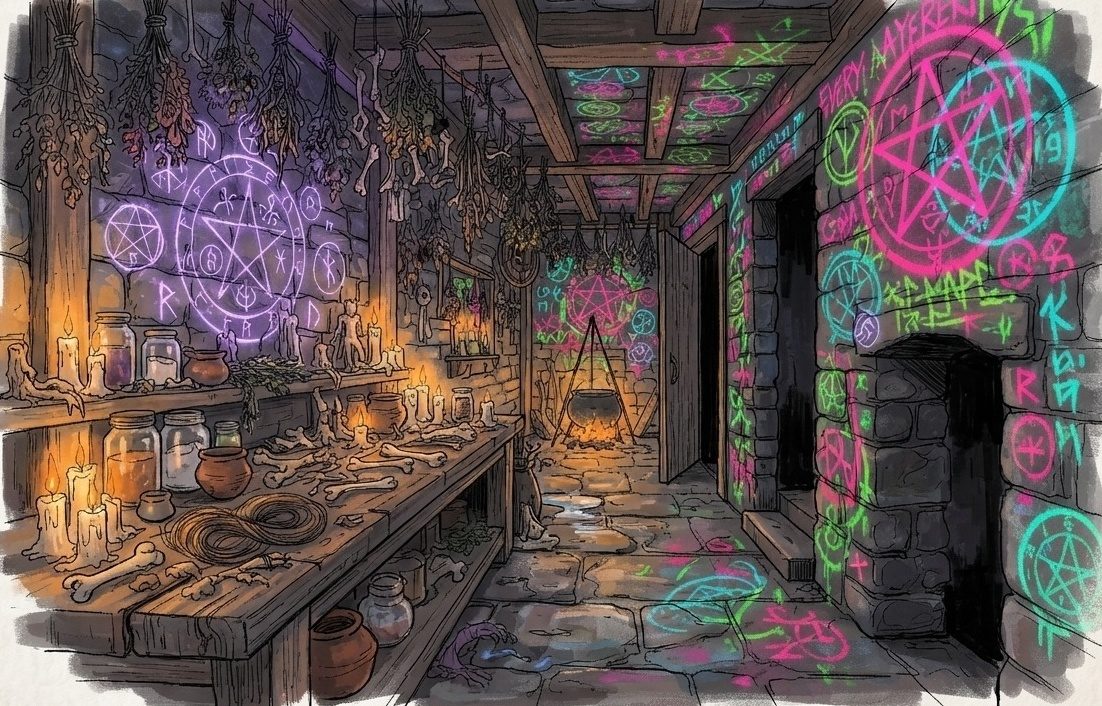 The Hex Lab — concept art