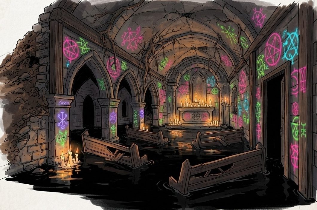 The Drowned Church — concept art